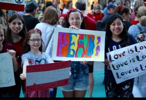 Young people from the Broadway community sing John Lennon's 'Imagine' for peace @ BroadwayWorld Young people from the Broadway community sing John Lennon's 'Imagine' for peace Photo